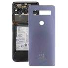 Original Battery Back Cover for TCL 10 SE T766H_EEA(Silver) - 1