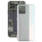 For OPPO Realme 8 4G RMX3085 Battery Back Cover (Silver) - 1