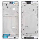 Original Front Housing LCD Frame Bezel Plate for Motorola Moto G 5G (Silver) - 1