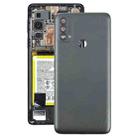 Original Battery Back Cover for Motorola Moto E40 / E30(Grey) - 1