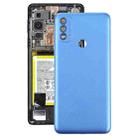 Original Battery Back Cover for Motorola Moto E40 / E30(Blue) - 1