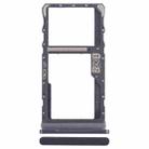 For Motorola Moto G50 SIM Card Tray + Micro SD Card Tray (Black) - 1