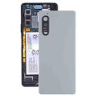 Battery Back Cover with Camera Lens Cover for Sony Xperia 5 II(Grey) - 1