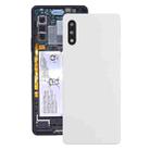 Battery Back Cover with Camera Lens Cover for Sony Xperia Ace II SO-41B(White) - 1