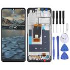 LCD Screen and Digitizer Full Assembly with Frame for Nokia 2.4 TA-1277 TA-1275 TA-1274 TA-1270(Black) - 1