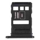 SIM Card Tray + SIM Card Tray for Honor 50 Pro (Black) - 1