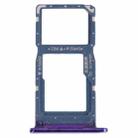 SIM Card Tray + SIM Card Tray / Micro SD Card Tray for Huawei P Smart (2019)(Purple) - 1