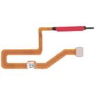 Fingerprint Sensor Flex Cable for LG Q52 LM-Q520N (Red) - 1