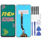 TFT LCD Screen for Infinix Hot 11/Spark 8T KG6p X662 with Digitizer Full Assembly - 1