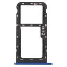 SIM Card Tray + Micro SD Card Tray for ZTE Blade A51 (Blue) - 1