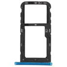 SIM Card Tray + SIM Card Tray / Micro SD Card Tray for ZTE Blade V10 Vita (Blue) - 1