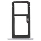 SIM Card Tray + Micro SD Card Tray for ZTE Blade Z Max Z982 (Silver) - 1