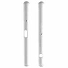 1 Pair Upper and Lower Part Sidebar For Sony Xperia XZ1(Silver) - 1