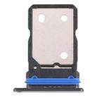 For vivo iQOO 8 Pro SIM Card Tray + SIM Card Tray (Black) - 1