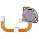 Fingerprint Sensor Flex Cable for Motorola Moto G Play (2021)(Silver) - 1