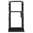 SIM Card Tray + Micro SD Card Tray for Xiaomi Poco X3 Pro M2102J20SG M2102J20SI (Black) - 1