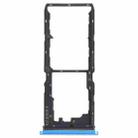 For vivo Y30 Standard / Y12s SIM Card Tray + SIM Card Tray + Micro SD Card Tray (Blue) - 1