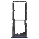 For vivo Y12S 2021 / Y12a V2069 SIM Card Tray + SIM Card Tray + Micro SD Card Tray (Black) - 1