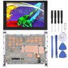 OEM LCD Screen for Lenovo Yoga Tablet 2 / 1050, 1050F,1050L, 1050LC Digitizer Full Assembly with Frame (Silver) - 1