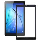 For Huawei MediaPad T3 7.0 Wifi BG2-W09 Front Screen Outer Glass Lens (Black) - 1