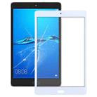 For Huawei MediaPad M3 Lite 8.0 CPN-W09 CPN-AL00 Front Screen Outer Glass Lens (White) - 1