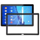 For Huawei MediaPad T5 AGS2-AL03 AGS2-AL09 LTE  Front Screen Outer Glass Lens (Black) - 1