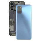 For OPPO Realme 7 Pro Battery Back Cover (Silver) - 1