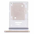 For Samsung Galaxy A53 5G SM-A536B Original SIM Card Tray + SIM Card Tray / Micro SD card tray (White) - 1