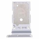 For Samsung Galaxy S22+ 5G / S22 5G / SM-S906B SM-S901B Original SIM Card Tray + SIM Card Tray (White) - 1