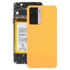 For OPPO A77s Original Battery Back Cover with Camera Lens Cover(Orange) - 1