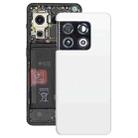 For OnePlus 10 Pro Original Battery Back Cover(White) - 1