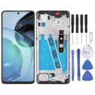 Original LCD Screen For Motorola Moto G72 Digitizer Full Assembly With Frame - 1