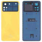 Original Battery Back Cover for Xiaomi Poco X4 Pro 5G (Yellow) - 1