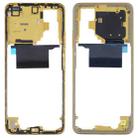 Original Middle Frame Bezel Plate for Xiaomi Poco M4 Pro 4G MZB0B5VIN(Yellow) - 1
