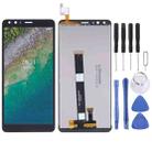 LCD Screen and Digitizer Full Assembly For Nokia C01 Plus - 1