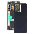 For vivo S12 / V23 5G V2162A V2130 Glass Battery Back Cover (Black) - 1