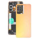 For vivo S12 / V23 5G V2162A V2130 Glass Battery Back Cover (Yellow) - 1