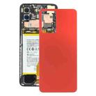 For OPPO Reno7 5G China Glass Battery Back Cover (Red) - 1