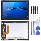 Original LCD Screen and Digitizer Full Assembly with Fingerprint for Huawei MediaPad M3 Lite 10(Black) - 1