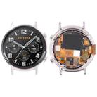 Original LCD Screen and Digitizer Full Assembly With Frame for Huawei Watch GT 2 42mm(Silver) - 1