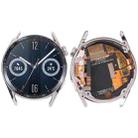 Dual Cable Edition Original LCD Screen and Digitizer Full Assembly With Frame for Huawei Watch GT 3 46mm JPT-B19(Silver) - 1