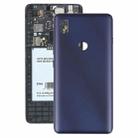 With Hole Battery Back Cover for ZTE Blade L210(Blue) - 1