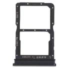 SIM Card Tray + NM Card Tray for Honor 30i (Black) - 1