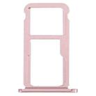 SIM Card Tray + SIM Card Tray / Micro SD Card Tray for Honor Mate 9 Lite (Pink) - 1