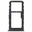 SIM Card Tray + SIM Card Tray / Micro SD Card Tray for Honor 6C Pro (Black) - 1