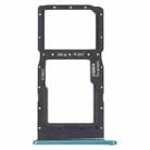 SIM Card Tray + SIM Card Tray / Micro SD Card Tray for Huawei Nova Y60 (Green) - 1