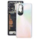 Battery Back Cover for Huawei Nova 8 Pro(Silver) - 1