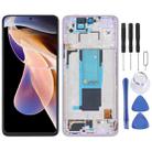 Original LCD Screen and Digitizer Full Assembly with Frame for Xiaomi Redmi Note 11 Pro China/Redmi Note 11 Pro+ 5G/11i/11i HyperCharge(Purple) - 1