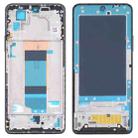 Front Housing LCD Frame Bezel Plate for Xiaomi Redmi K40S / Poco F4(Black) - 1