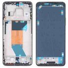 Front Housing LCD Frame Bezel Plate for Xiaomi Redmi K50 / Redmi K50 Pro(Black) - 1